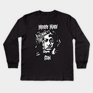 Messy Marve Fillmore San Francisco Tee Kids Long Sleeve T-Shirt